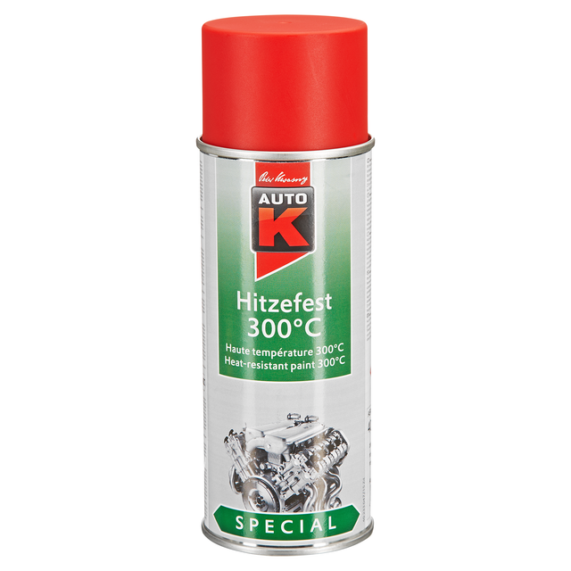 Auto K Auto-K Autolackspray Hitzefest 300°C rot 400 ml