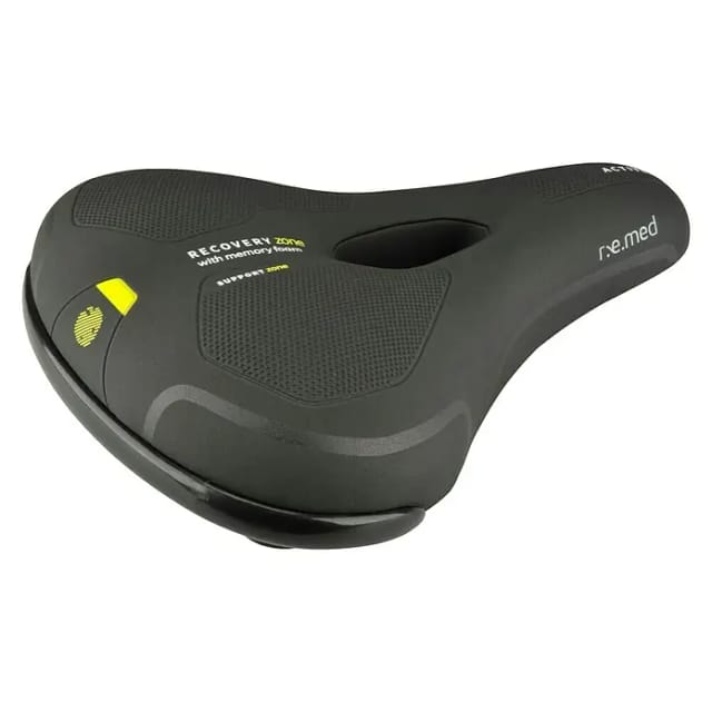 Fischer Fahrrad Fahrradsattel Trekking 'Memory medi.Foam' schwarz
