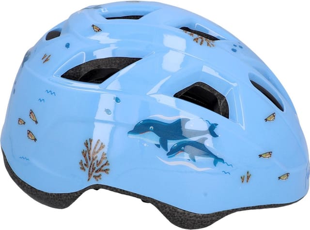 Fischer Fahrrad Fahrradhelm 'Kinder Plus Dolphin' blau XS/S