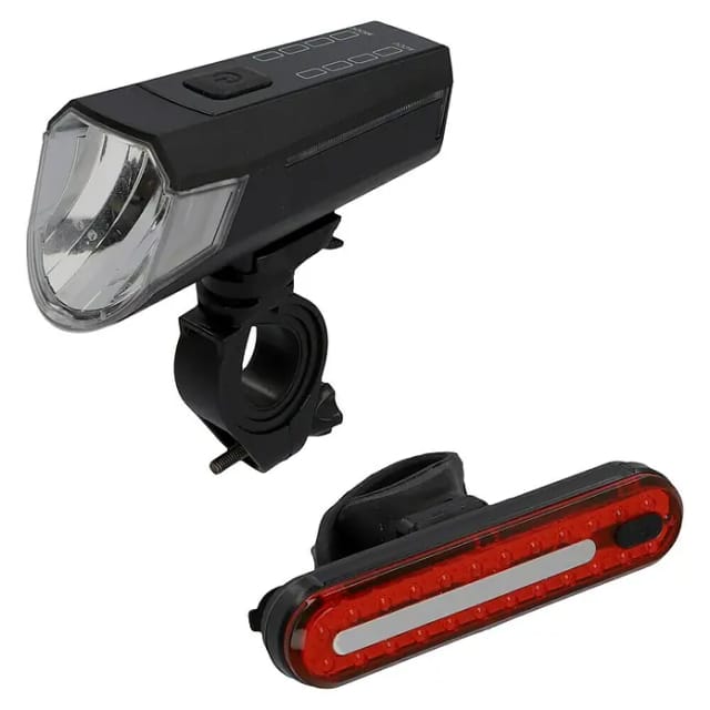 Fischer LED Beleuchtungs-Set 'Stop' Akku 80/40/20 Lux mit Lichtsensor