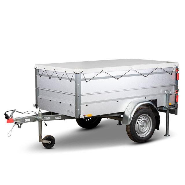 Stema PKW-Anhänger 'Basic Plus 750' ungebremst 750 kg mit Bordwandaufsatz