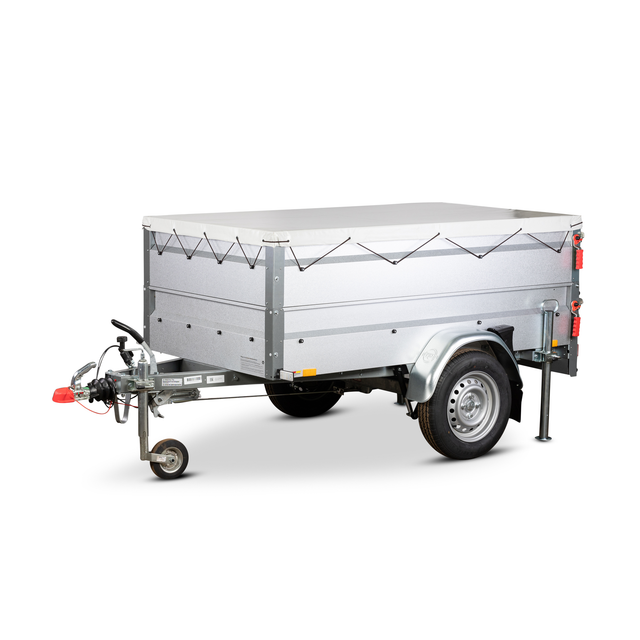 Stema PKW-Anhänger 'Basic Plus 850' gebremst 850 kg mit Bordwandaufsatz