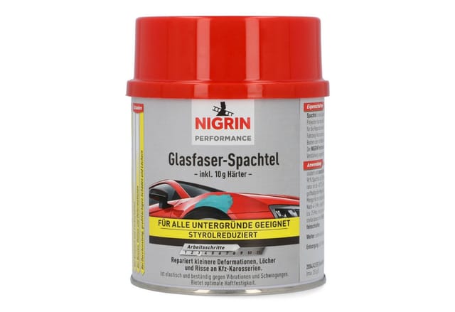 Nigrin Glasfaserspachtel "Performance" grün 500 g