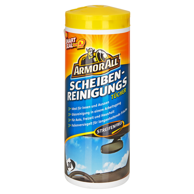 ArmorAll Scheibenreinigungstücher 30 Stück