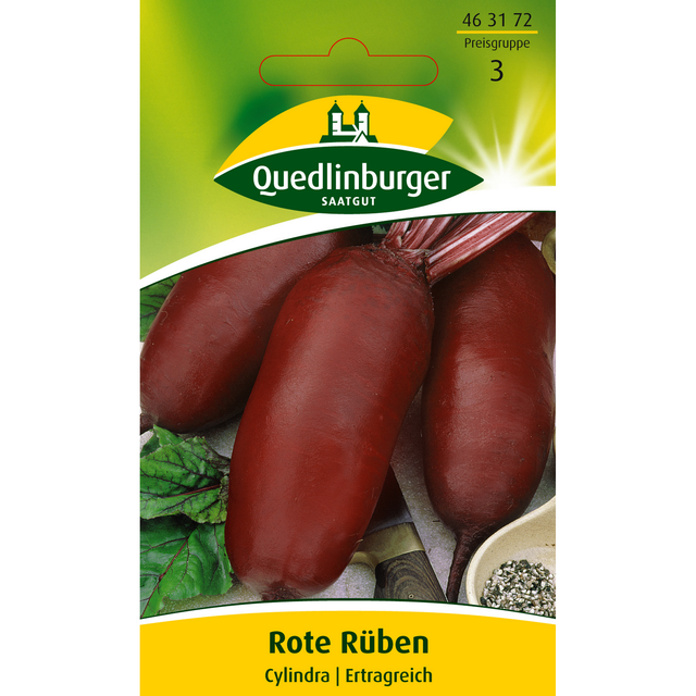 Quedlinburger Rote Rübe 'Cylindra'
