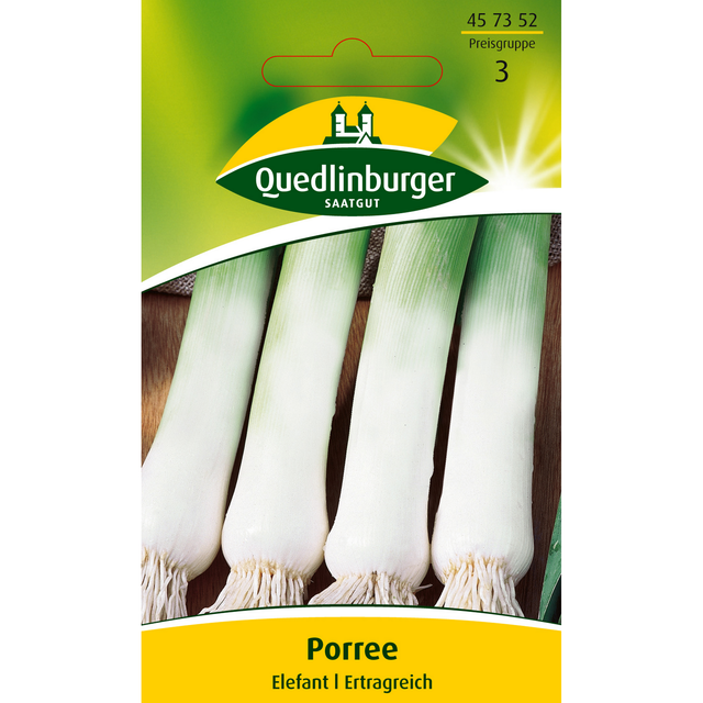 Quedlinburger Porree 'Elefant'
