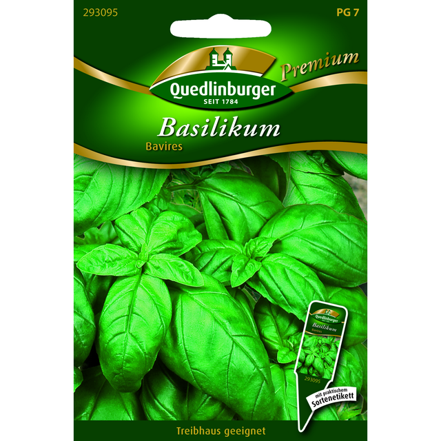 Quedlinburger Premium Basilikum 'Bavires'
