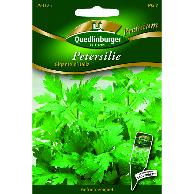 Quedlinburger Premium Petersilie 'Gigante d'Italia'