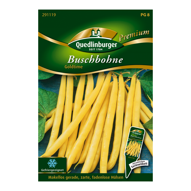 Quedlinburger Buschbohne "Goldtime