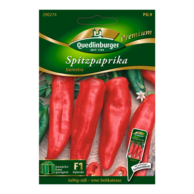 Quedlinburger Spitzpaprika "Demetra