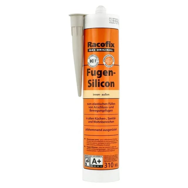 Racofix Fugen-Silicon 310 ml silbergrau