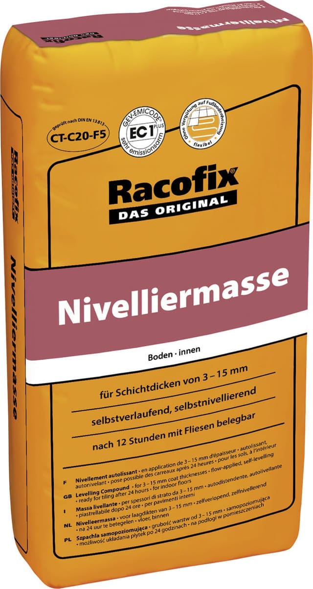 Racofix Nivelliermasse 20 kg