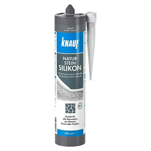 Knauf Naturstein-Silikon basalt 300 ml
