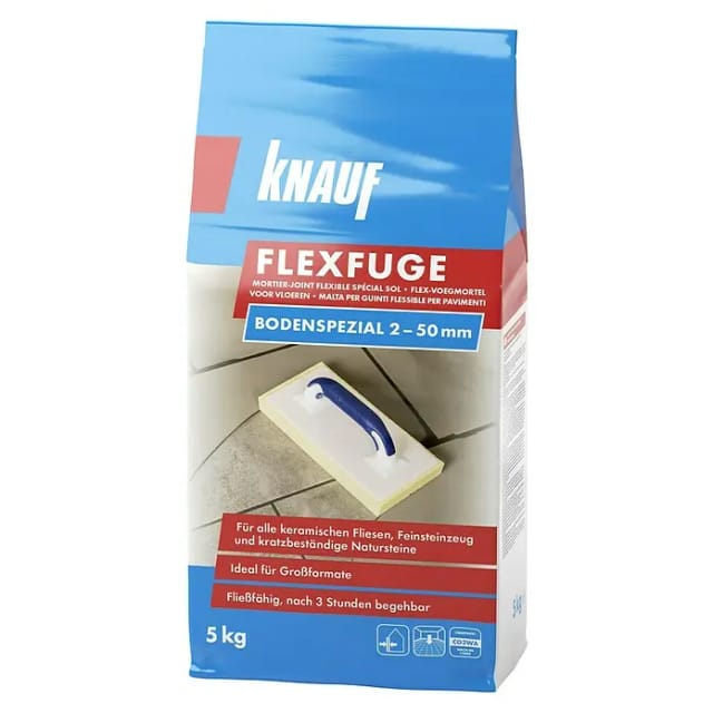 Knauf Flexfuge 'Bodenspezial' anthrazit 5 kg