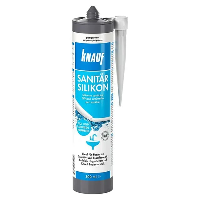 Knauf Sanitärsilikon pergamon 300 ml