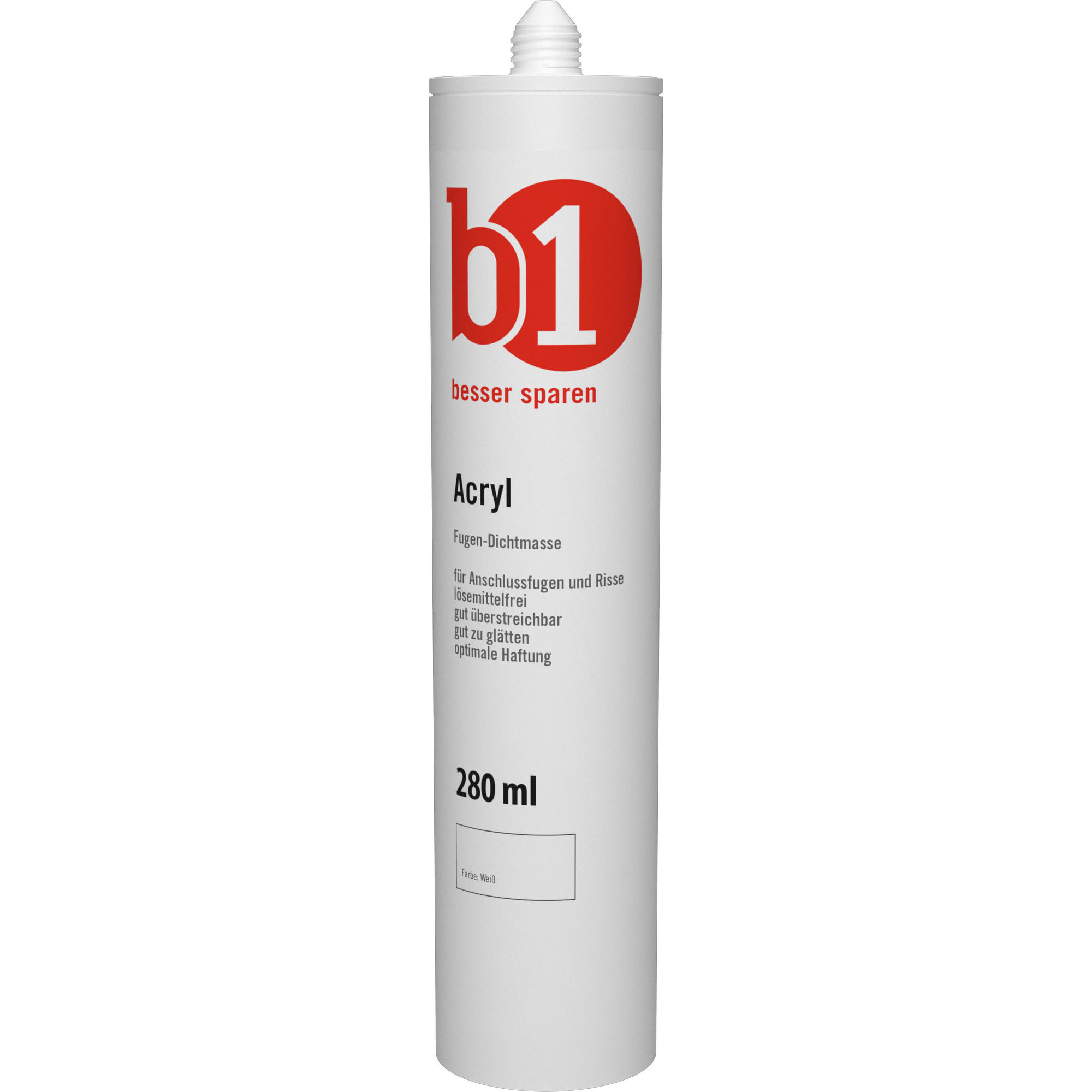 B1 Acryl weiß 280 ml