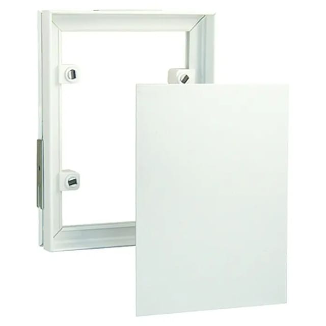Fliesenrahmen aus Kunststoff mit Stahlblech 156 x 206 mm