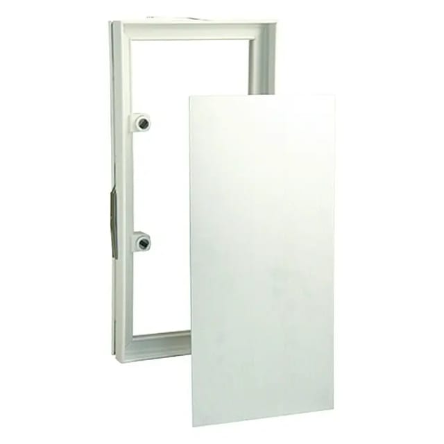 Marley Fliesenrahmen aus Kunststoff mit Stahlblech 156 x 309 mm
