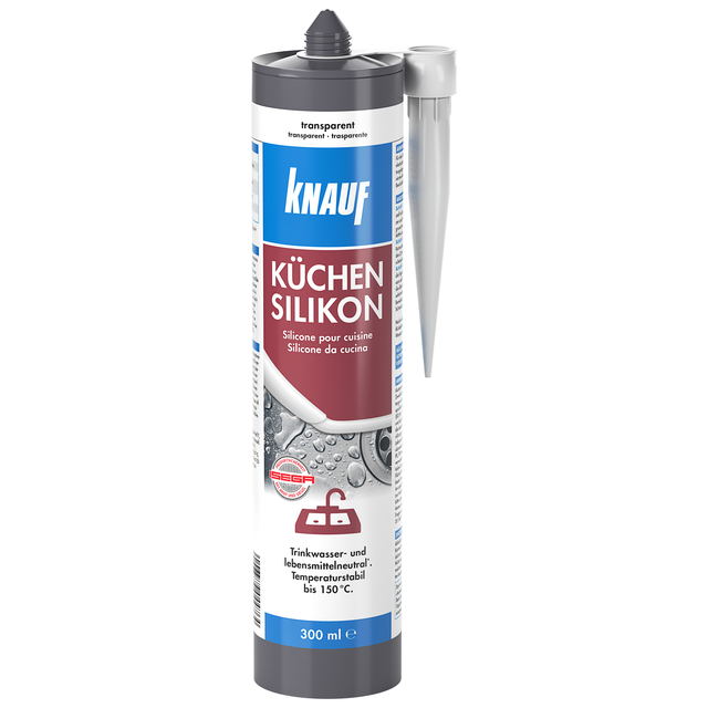 Knauf Küchensilikon transparent 300 ml