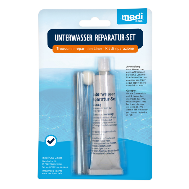 mediPOOL Unterwasser-Reparaturset 3-teilig