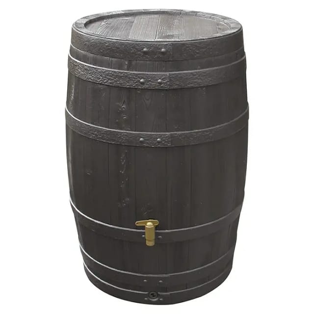 4rain Regentonne 'Vino' dunkelbraun 250 l