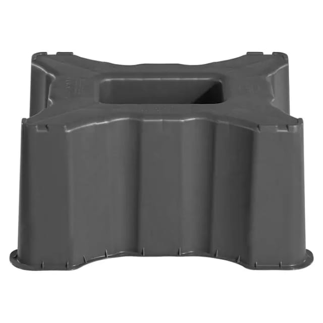 GARANTIA Sockel 'Basic-Line' graphite grey 300 l