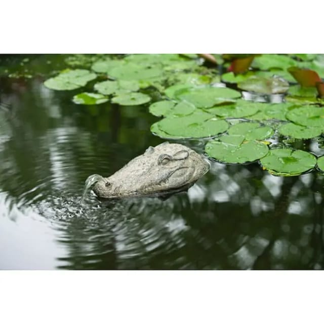 Ubbink Wasserspeier 'Krokodil' 16 x 10 x 34 cm