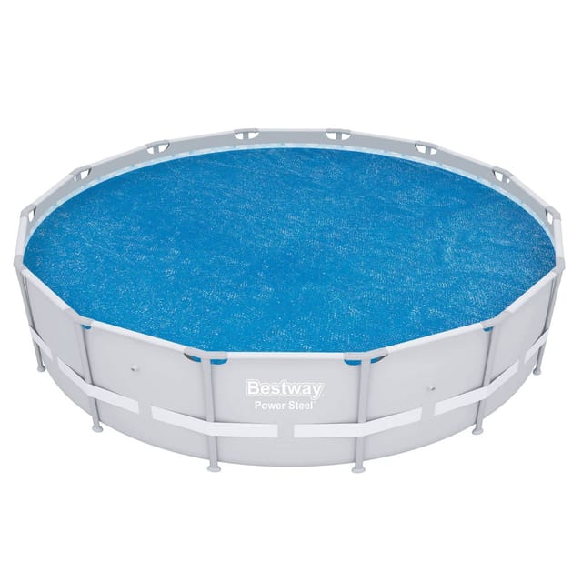 Bestway Solarabdeckplane 'Flowclear' blau Ø 462 cm