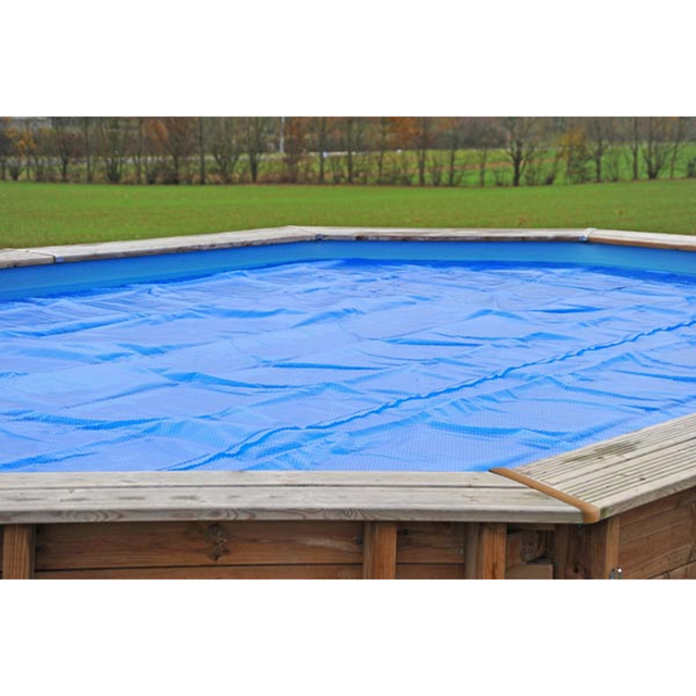 GRE Sommerabdeckplane für Holzpool 'Camomile' blau 343 x 40 x 568 cm