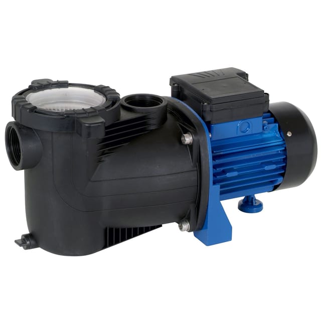 T.I.P. Pool-Umwälzpumpe 'SPP 600 FT' mit Vorfilter schwarz/blau