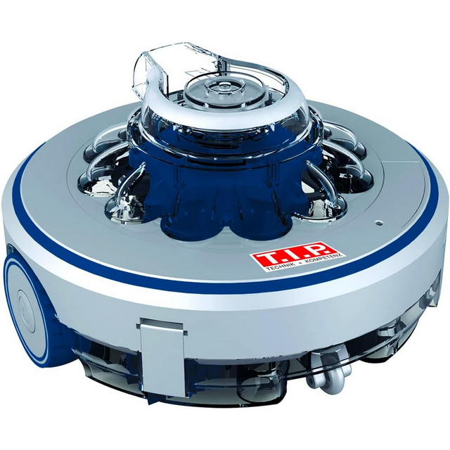 T.I.P. Akku-Poolroboter 'Sweeper 3600 Akku' grau/blau