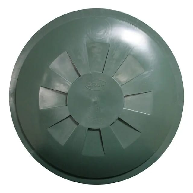 GARANTIA Deckel für Regentonne grün 210 l Ø 77 cm