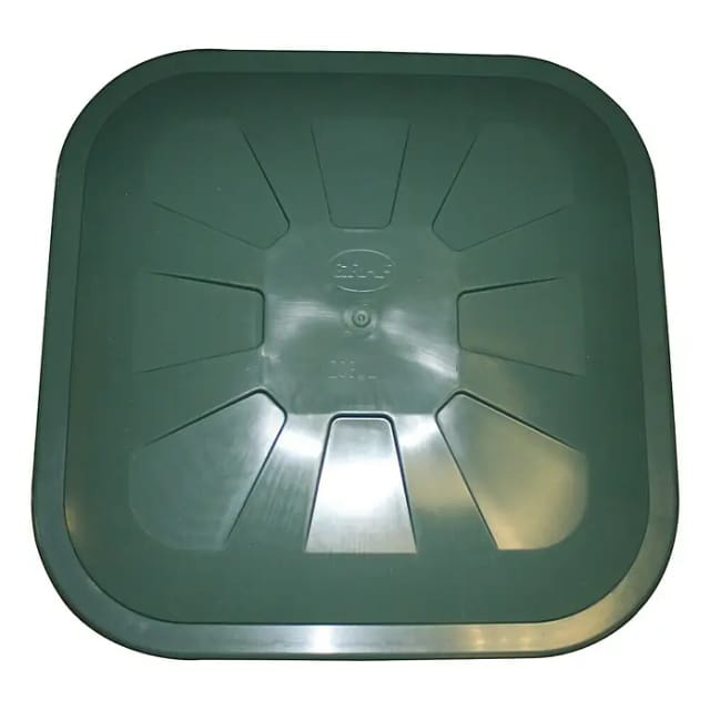 GARANTIA Deckel für Regentonne grün eckig 70 x 70 cm