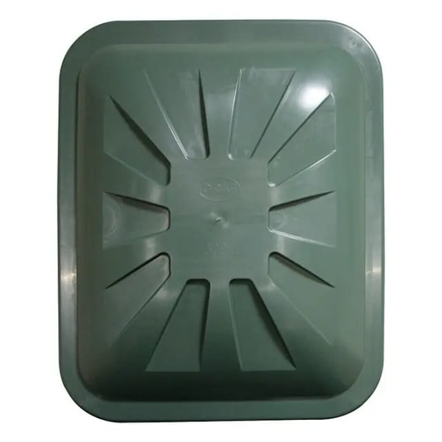 GARANTIA Deckel für Regentonne grün 80 x 66 cm