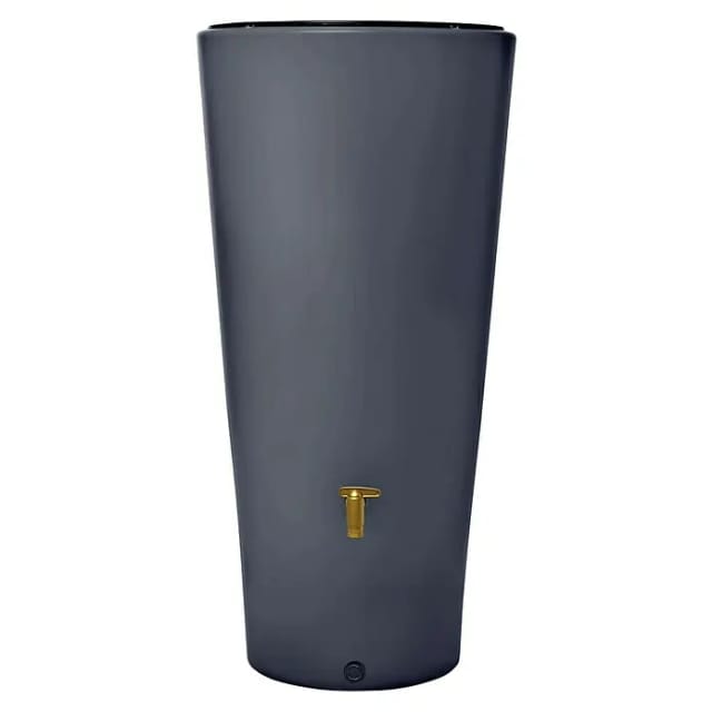 Regentonne 'Vaso' anthrazit 220 l