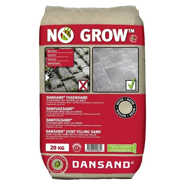 Dansand Fugensand 'Sylt' natur 1-5 mm 20 kg