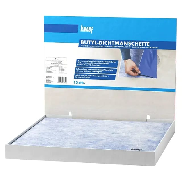 Knauf Butyl-Dichtmanschette 370 x 370 mm