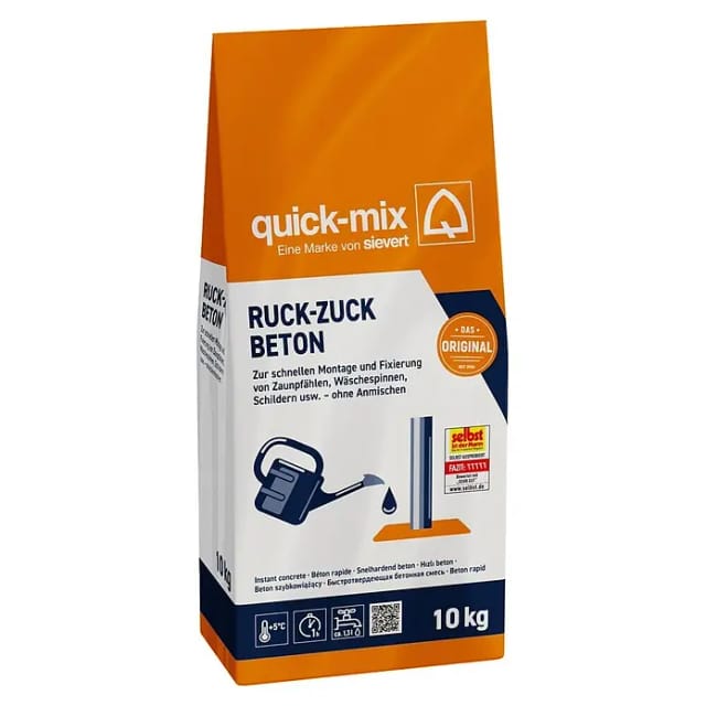 Quick-mix Beton 'Ruck-Zuck' 10 kg