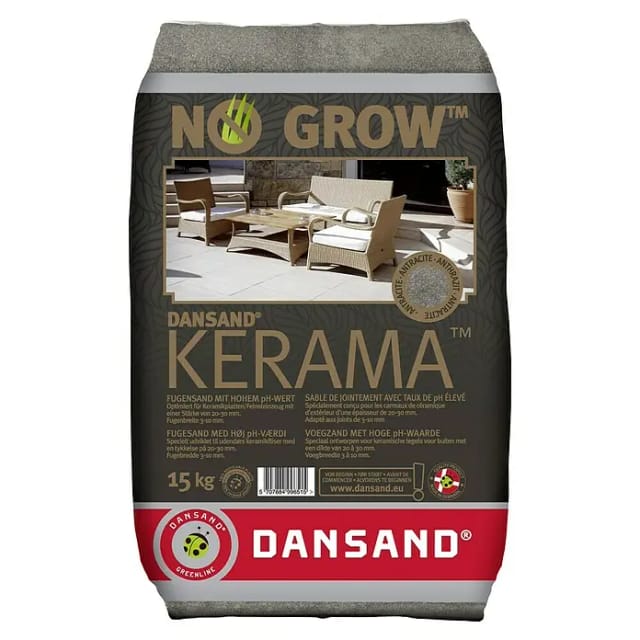 Dansand Fugensand 'No Grow' anthrazit 15 kg