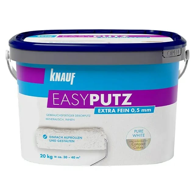 Knauf Dekorputz 'Easyputz' extra fein 0,5 mm 20 kg