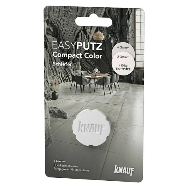 Knauf Farbpulver 'Compact Color' schieferfarben 2 g