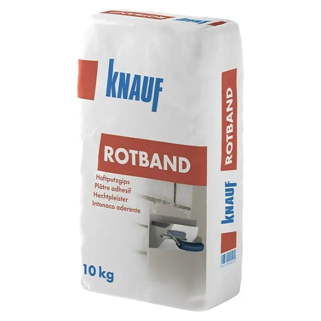 Knauf Haftputzgips 'Rotband' 10 kg