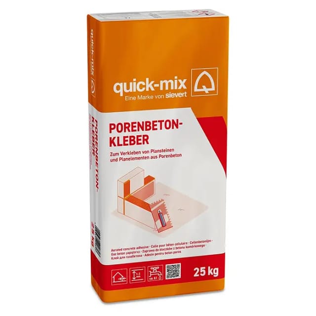 Quick-mix Porenbetonkleber 25 kg