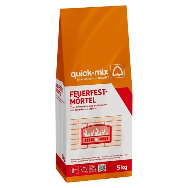 Quick-mix Feuerfestmörtel 5 kg