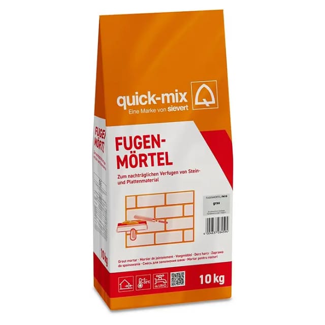 Quick-mix Fugenmörtel grau 10 kg