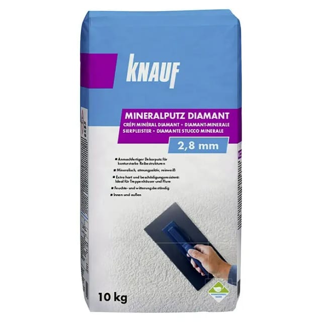 Knauf Mineralputz 'Diamant' 10 kg