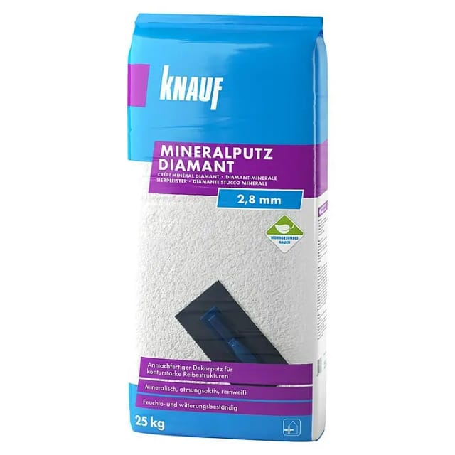 Knauf Mineralputz 'Diamant' 25 kg