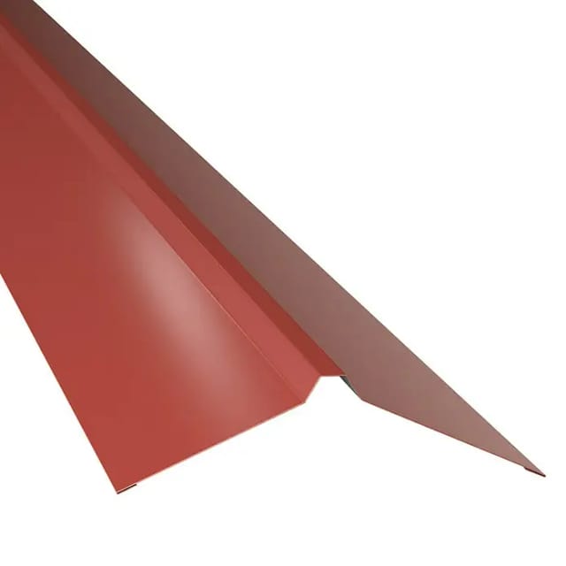BRAVO Dachfirst 'H12' terrakottafarben 100 x 0,04 cm