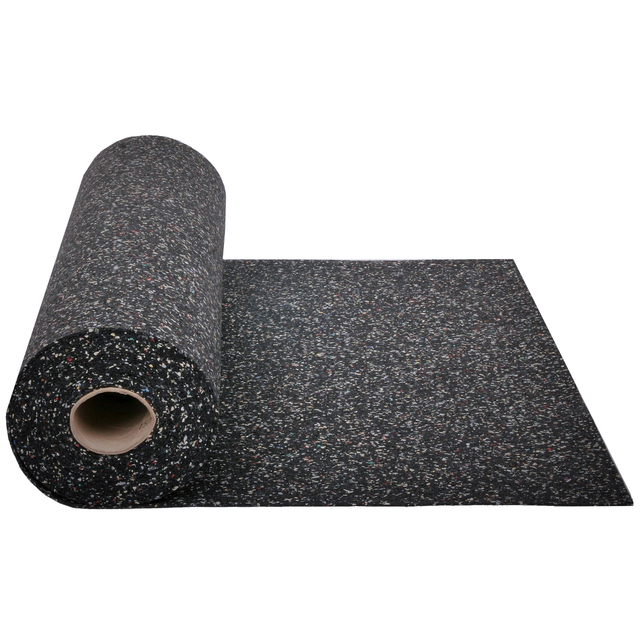 Bautenschutzmatte schwarz gesprenkelt 200 x 100 x 0,8 cm