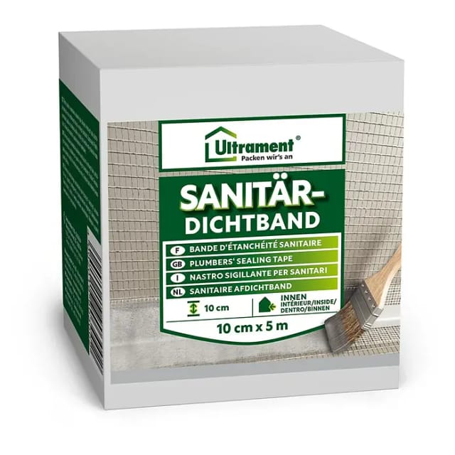Ultrament Sanitärdichtband 'Do it' weiß 10 x 500 cm